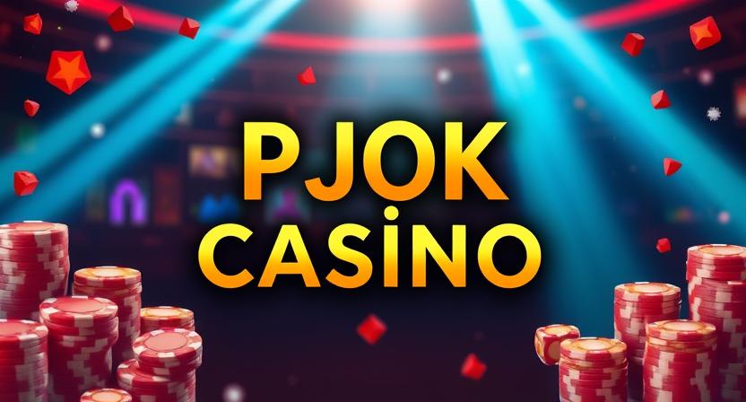Immersive lounge-style interface of PJOK casino