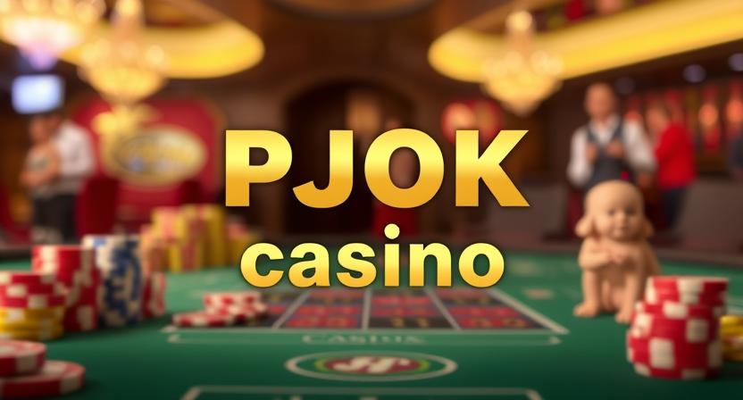Live dealers and slot thrills at PJOK casino
