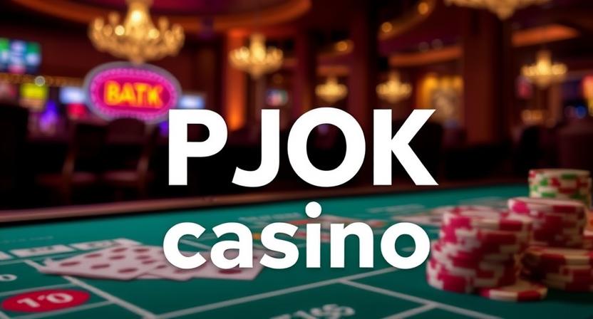 Fast withdrawals with local payments at PJOK casino